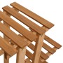 Soporte para plantas de madera de abeto 83x25x83 cm de vidaXL, Soportes para macetas - Ref: Foro24-47234, Precio: 35,17 €, De...