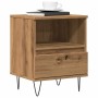 Mesita de noche madera de ingeniería roble artisian 40x35x50 cm de , Mesitas de noche - Ref: Foro24-857359, Precio: 49,40 €, ...