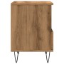 Mesita de noche madera de ingeniería roble artisian 40x35x50 cm de , Mesitas de noche - Ref: Foro24-857359, Precio: 49,40 €, ...