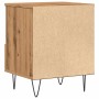 Mesita de noche madera de ingeniería roble artisian 40x35x50 cm de , Mesitas de noche - Ref: Foro24-857359, Precio: 49,40 €, ...