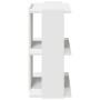 Librería 3 niveles madera ingeniería blanco 60x30x60 cm de , Librerías y estanterías - Ref: Foro24-860247, Precio: 38,72 €, D...