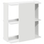 Librería 3 niveles madera ingeniería blanco 60x30x60 cm de , Librerías y estanterías - Ref: Foro24-860247, Precio: 38,72 €, D...