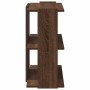 Librería 3 estantes madera ingeniería marrón roble 60x30x60 cm de , Librerías y estanterías - Ref: Foro24-860253, Precio: 40,...