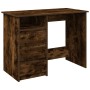 Escritorio de madera de ingeniería roble ahumado 102x50x75 cm de , Escritorios - Ref: Foro24-860467, Precio: 102,16 €, Descue...