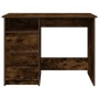 Escritorio de madera de ingeniería roble ahumado 102x50x75 cm de , Escritorios - Ref: Foro24-860467, Precio: 102,16 €, Descue...