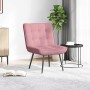 Sillón de relax terciopelo rosa 64x74x84 cm de , Sillas - Ref: Foro24-4012320, Precio: 80,27 €, Descuento: %