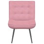 Sillón de relax terciopelo rosa 64x74x84 cm de , Sillas - Ref: Foro24-4012320, Precio: 80,27 €, Descuento: %