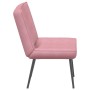 Sillón de relax terciopelo rosa 64x74x84 cm de , Sillas - Ref: Foro24-4012320, Precio: 80,27 €, Descuento: %