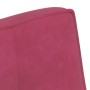 Banco de terciopelo rojo vino tinto 110x74x84 cm de , Bancos - Ref: Foro24-4012341, Precio: 134,84 €, Descuento: %