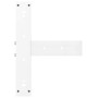 Patas de mesa bar forma T 2 uds acero blanco 40x35x(110-111) cm de , Patas para mesas - Ref: Foro24-4013097, Precio: 141,33 €...