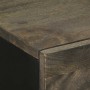 Aparador negro 60x33x75 cm madera maciza mango de , Taquillas y armarios de almacenamiento - Ref: Foro24-4017687, Precio: 122...