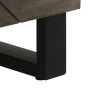 Aparador negro 60x33x75 cm madera maciza mango de , Taquillas y armarios de almacenamiento - Ref: Foro24-4017687, Precio: 122...
