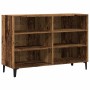 Aparador de madera ingeniería madera envejecida 103,5x35x70 cm de , Aparadores - Ref: Foro24-856452, Precio: 78,11 €, Descuen...
