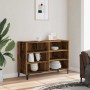 Aparador de madera ingeniería madera envejecida 103,5x35x70 cm de , Aparadores - Ref: Foro24-856452, Precio: 78,11 €, Descuen...
