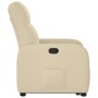 Sillón reclinable elevable de tela color crema de , Sillones - Ref: Foro24-3302980, Precio: 265,49 €, Descuento: %