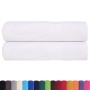 Toallas de ducha 2 uds 100% algodón blanco 70x140 cm 360 gsm de , Toallas - Ref: Foro24-136653, Precio: 22,65 €, Descuento: %