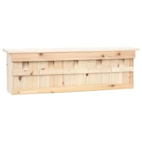 Sparrow house, 5 rooms, made of fir wood, 68x15x21 cm by vidaXL, Birdhouses - Ref: Foro24-47245, Price: 55,66 €, Discount: %