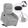 Sillón eléctrico reclinable elevable de tela gris nube de , Sillones - Ref: Foro24-3303001, Precio: 292,17 €, Descuento: %