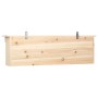 Casa para gorriones 5 habitaciones madera de abeto 68x15x21 cm de vidaXL, Pajareras - Ref: Foro24-47245, Precio: 47,48 €, Des...