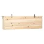 Casa para gorriones 5 habitaciones madera de abeto 68x15x21 cm de vidaXL, Pajareras - Ref: Foro24-47245, Precio: 55,66 €, Des...
