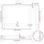 Patas de mesa de centro antracita 2 uds 90x(72-73) cm acero de , Patas para mesas - Ref: Foro24-4013318, Precio: 102,38 €, De...