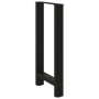 Patas de mesa de centro acero negro 2 uds 40x(90-91) cm de , Patas para mesas - Ref: Foro24-4013324, Precio: 125,67 €, Descue...