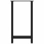Patas de mesa de centro acero negro 2 uds 40x(90-91) cm de , Patas para mesas - Ref: Foro24-4013324, Precio: 125,67 €, Descue...
