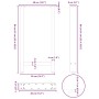 Patas de mesa de centro acero negro 2 uds 40x(90-91) cm de , Patas para mesas - Ref: Foro24-4013324, Precio: 125,67 €, Descue...