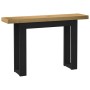 Mesa consola NOAIN patas en U madera maciza pino 120x30x75 cm de , Mesas consola - Ref: Foro24-4100038, Precio: 100,90 €, Des...