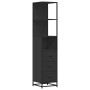 Armario de baño madera contrachapada negro 35x37,5x166 cm de , Muebles de baño - Ref: Foro24-849244, Precio: 114,82 €, Descue...