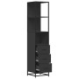 Armario de baño madera contrachapada negro 35x37,5x166 cm de , Muebles de baño - Ref: Foro24-849244, Precio: 114,82 €, Descue...