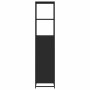 Armario de baño madera contrachapada negro 35x37,5x166 cm de , Muebles de baño - Ref: Foro24-849244, Precio: 114,82 €, Descue...
