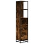 Armario baño madera contrachapada roble ahumado 35x37,5x166 cm de , Muebles de baño - Ref: Foro24-849246, Precio: 86,96 €, De...