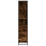 Armario baño madera contrachapada roble ahumado 35x37,5x166 cm de , Muebles de baño - Ref: Foro24-849246, Precio: 86,96 €, De...