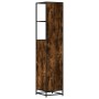 Armario baño madera contrachapada roble ahumado 35x37,5x166 cm de , Muebles de baño - Ref: Foro24-849246, Precio: 86,96 €, De...