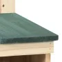 Casa para pájaros 4 unidades madera de abeto 12x16x20 cm de vidaXL, Pajareras - Ref: Foro24-47246, Precio: 60,17 €, Descuento: %