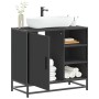 Mueble baño para lavabo madera ingeniería negro 65 x 33 x 60 cm de , Muebles de baño - Ref: Foro24-849284, Precio: 81,12 €, D...