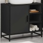 Mueble baño para lavabo madera ingeniería negro 65 x 33 x 60 cm de , Muebles de baño - Ref: Foro24-849284, Precio: 81,12 €, D...