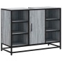 Armario lavabo baño madera ingeniería gris Sonoma 80x33x60 cm de , Muebles de baño - Ref: Foro24-849292, Precio: 74,67 €, Des...