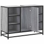 Armario lavabo baño madera ingeniería gris Sonoma 80x33x60 cm de , Muebles de baño - Ref: Foro24-849292, Precio: 74,67 €, Des...