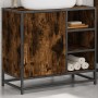 Mueble de baño para lavabo roble ahumado 65x33x60 cm de , Muebles de baño - Ref: Foro24-849286, Precio: 74,64 €, Descuento: %