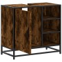 Mueble de baño para lavabo roble ahumado 65x33x60 cm de , Muebles de baño - Ref: Foro24-849286, Precio: 74,64 €, Descuento: %