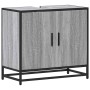 Mueble lavabo baño madera contrachapada sonoma gris 65x33x60 cm de , Muebles de baño - Ref: Foro24-849267, Precio: 64,35 €, D...