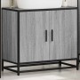 Mueble lavabo baño madera contrachapada sonoma gris 65x33x60 cm de , Muebles de baño - Ref: Foro24-849267, Precio: 64,35 €, D...