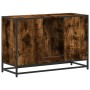 Armario lavabo baño madera ingeniería roble ahumado 90x33x60 cm de , Muebles de baño - Ref: Foro24-849271, Precio: 84,35 €, D...