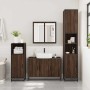 Armario lavabo baño madera ingeniería roble marrón 90x33x60 cm de , Muebles de baño - Ref: Foro24-849273, Precio: 85,31 €, De...