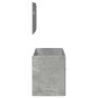Armario de baño con espejo madera de ingeniería gris hormigón de , Muebles de baño - Ref: Foro24-856380, Precio: 81,05 €, Des...