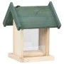 Comederos para pájaros 4 unidades madera de abeto de vidaXL, Comederos para pájaros - Ref: Foro24-47233, Precio: 28,82 €, Des...