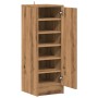 Mueble zapatero de aglomerado roble artisan 32x35x92 cm de , Zapateros y organizadores de calzado - Ref: Foro24-856709, Preci...