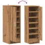 Mueble zapatero de aglomerado roble artisan 32x35x92 cm de , Zapateros y organizadores de calzado - Ref: Foro24-856709, Preci...